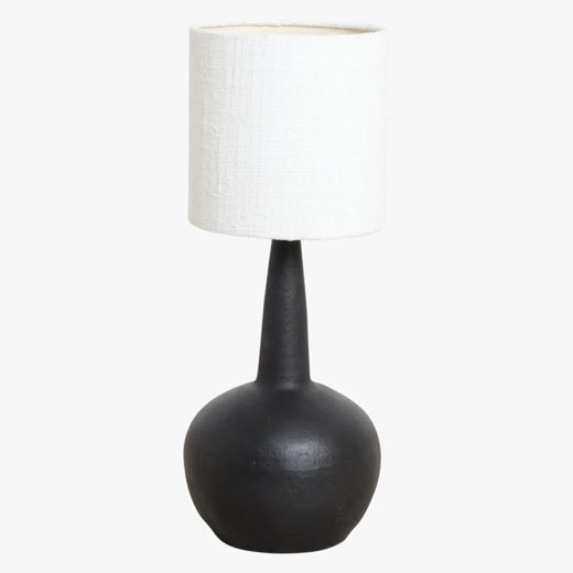 Tafellamp met terracotta voet